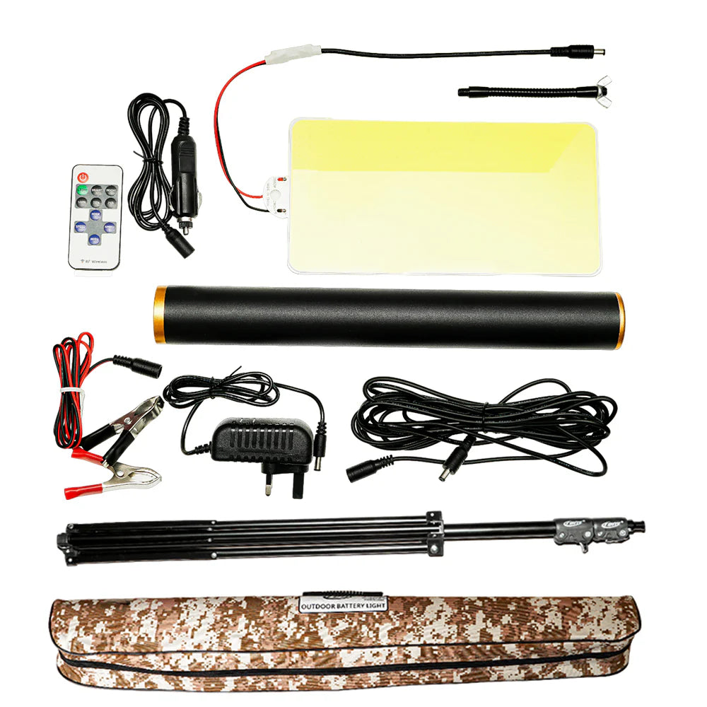Outdoor Multi-Function Lamp with Battery – Model 2880W, 40W High-Performance LED with Tripod - Tazeet.com