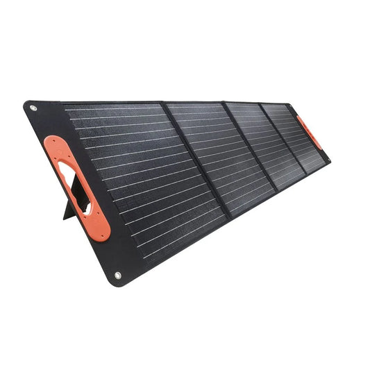 Tazeet 200W Portable Solar Panel - Foldable, High-Efficiency Solar Charger for Camping & Outdoor Adventures