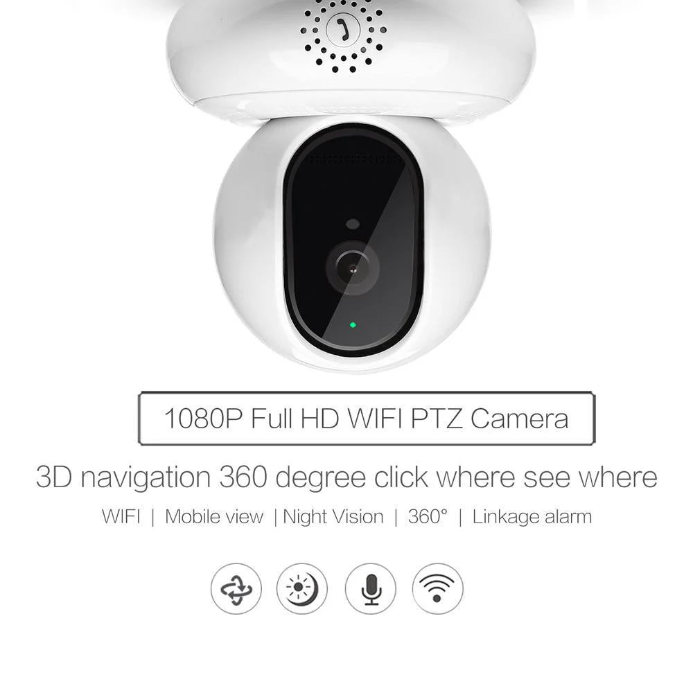 PTZ Wireless Camera EC67-R11 | 2MP | 1080P | Motion Detection | IR Night Vision | App Connectivity - Tazeet.com