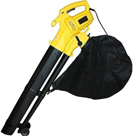 TOP MULTI 3-in-1 Leaf Blower, Vacuum, and Mulcher - 3200W Power, 45L Collection Bag