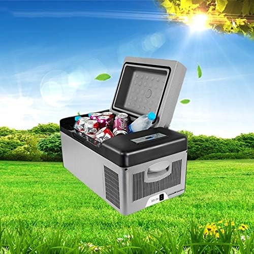 20L Rechargeable Car Fridge Freezer – Portable Compressor Cooler Box for Camping, RV, and Road Trips (12V/24V/AC)