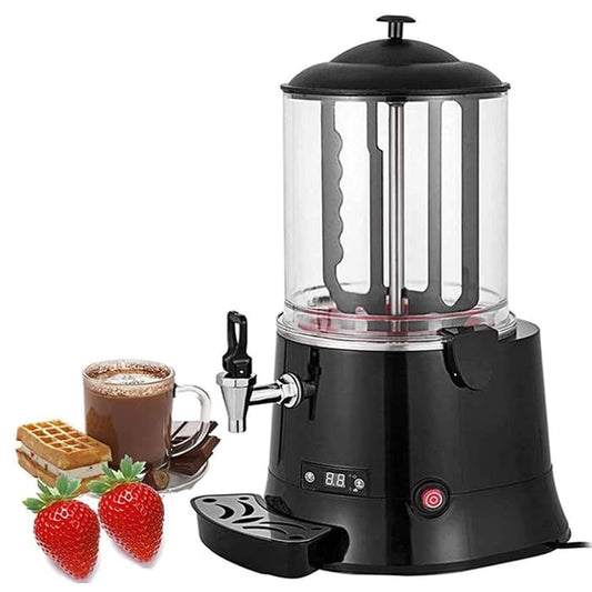 5L & 10L Digital Hot Chocolate Machine Maker with Temperature Control, Commercial Beverage Warmer for Coffee, Milk Tea, and Chocolate, Stainless Steel & Easy to Clean – Perfect for UAE Hotels, Cafes, and Restaurants - Tazeet.com