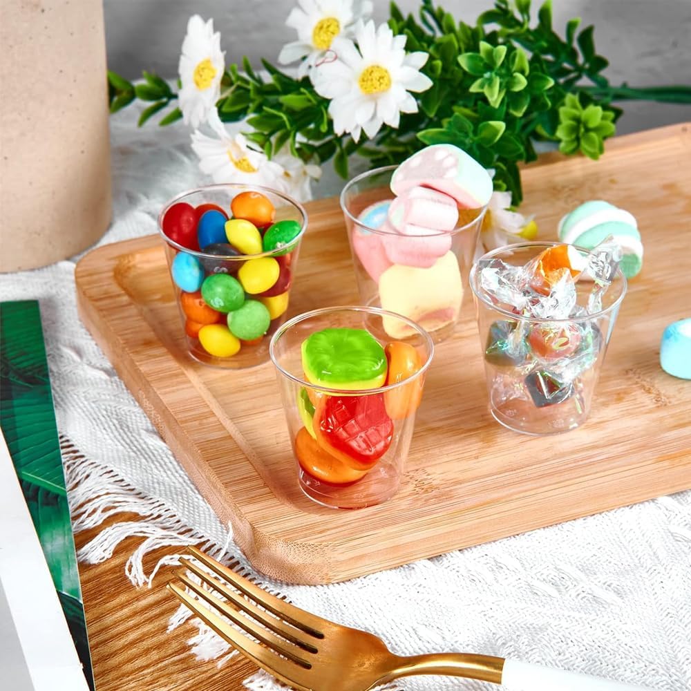 Tazeet Disposable Aviation Cups - Pack of 100 | High-Quality, Lightweight, and Sturdy Plastic Cups for Travel and Events - Tazeet.com