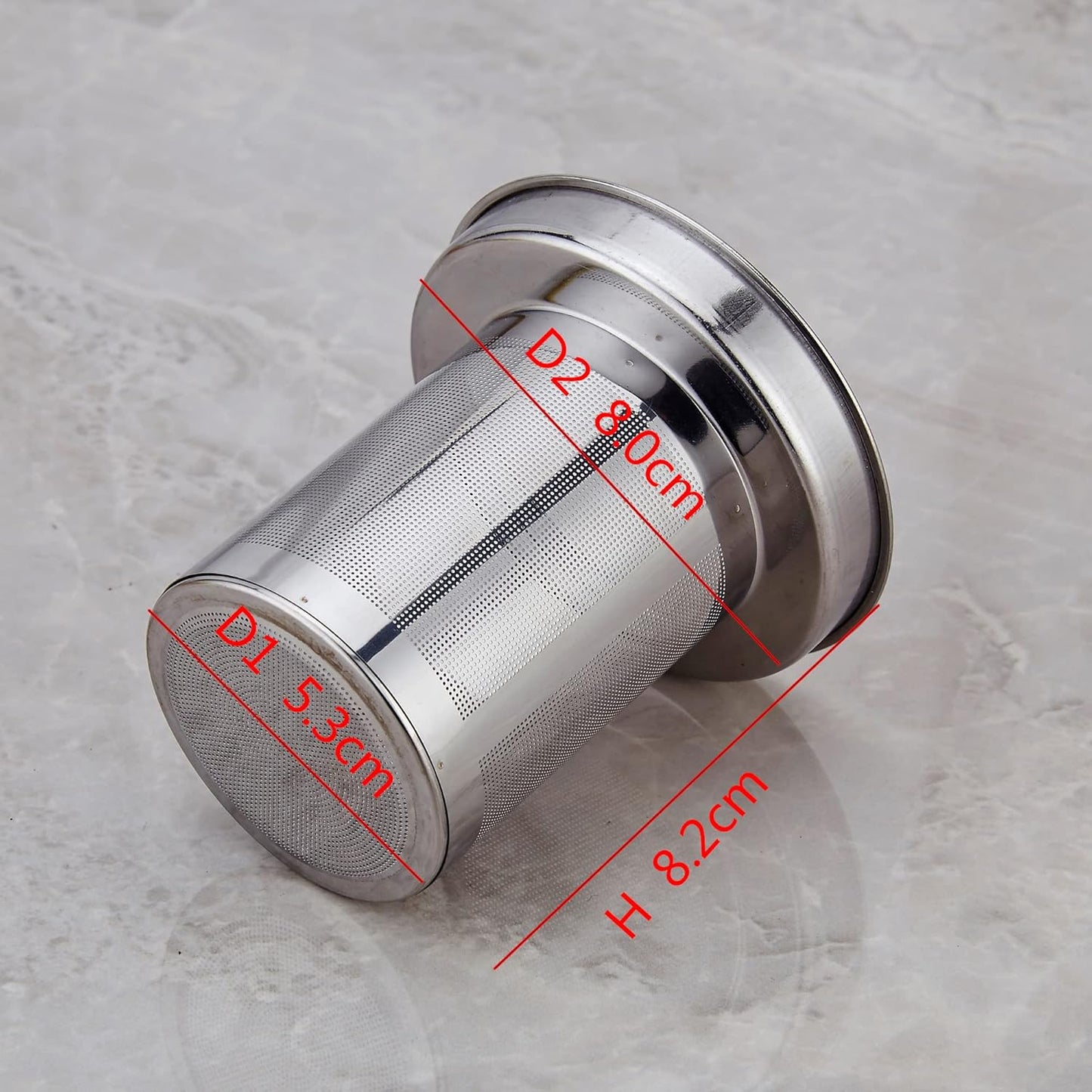 Antique Stainless Steel Teapot with Infuser - Hand-Hammered Design, Chain-Linked Lid, & Versatile Heating for Tea & Coffee - Tazeet.com