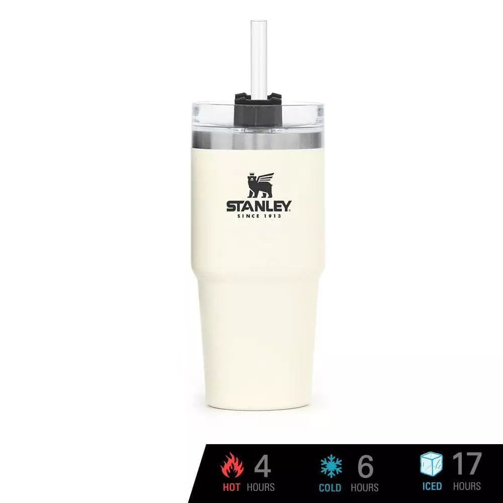 Stanley Quencher H2.O FlowState™ Tumbler 20oz (590ml) – BPA-Free, Double-Wall Vacuum Insulated, Sustainable Stainless Steel - Tazeet.com