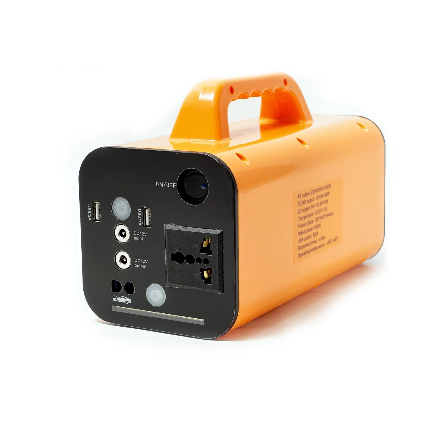 Portable Power Station K36 – 500W Output with 120000mAh Battery and Car Jump Starter - Tazeet.com