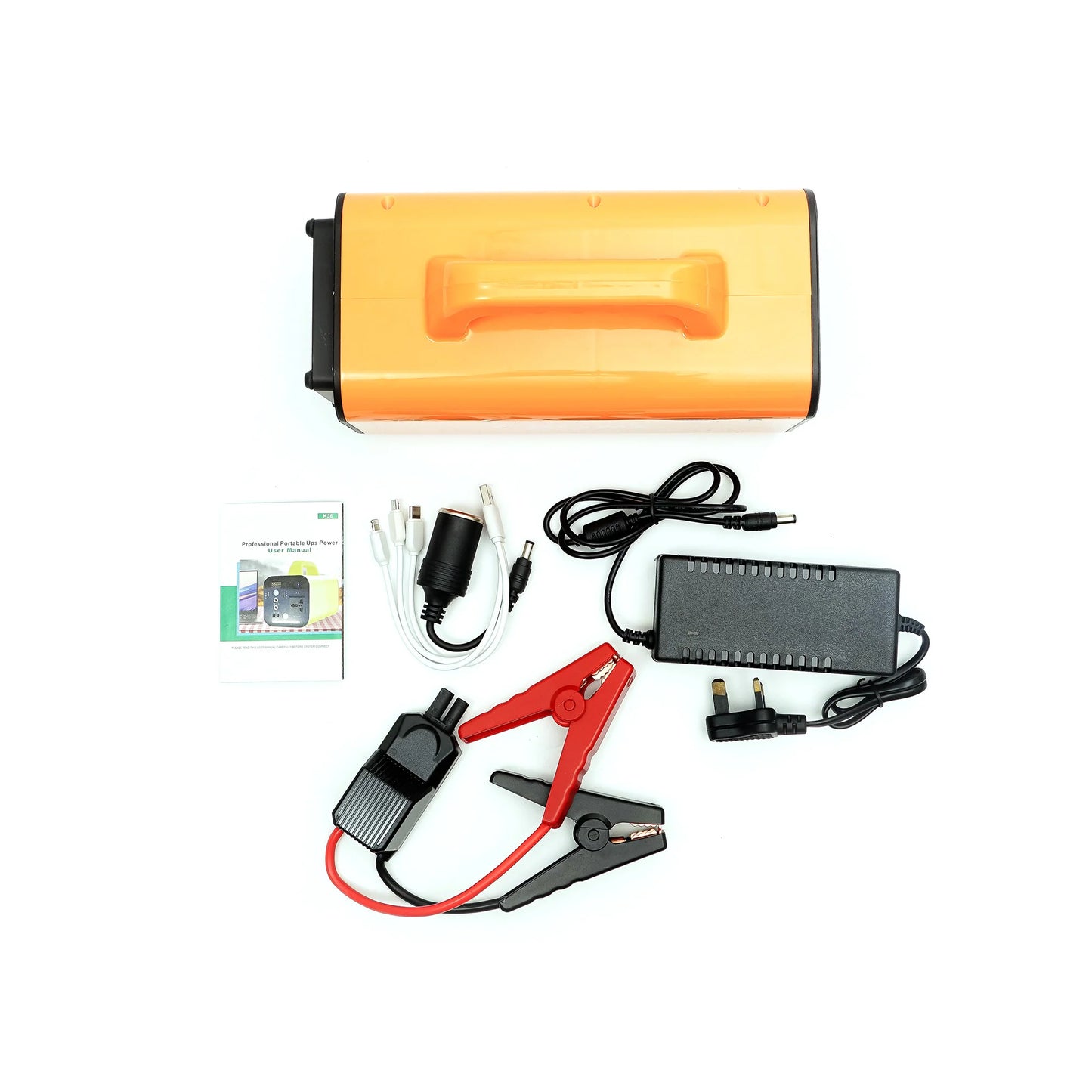 Portable Power Station K36 – 500W Output with 120000mAh Battery and Car Jump Starter - Tazeet.com