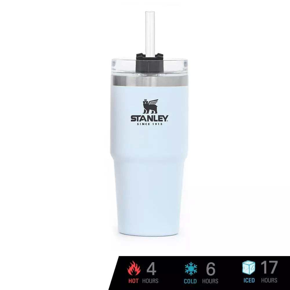 Stanley Quencher H2.O FlowState™ Tumbler 20oz (590ml) – BPA-Free, Double-Wall Vacuum Insulated, Sustainable Stainless Steel - Tazeet.com