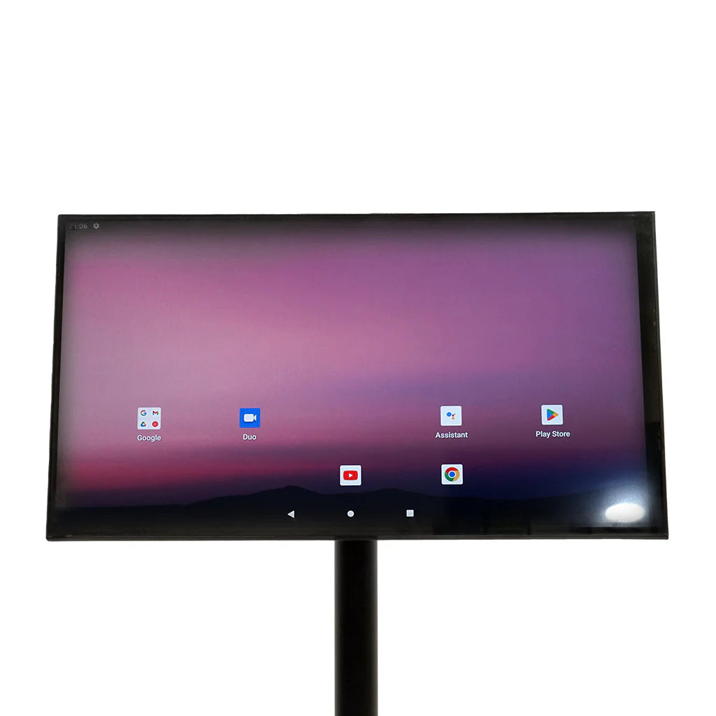 Tazeet D01 Smart Interactive Mobile Screen – 21.5" IPS Swivel Display, 1080x1920, Android 12, 6000mAh Battery