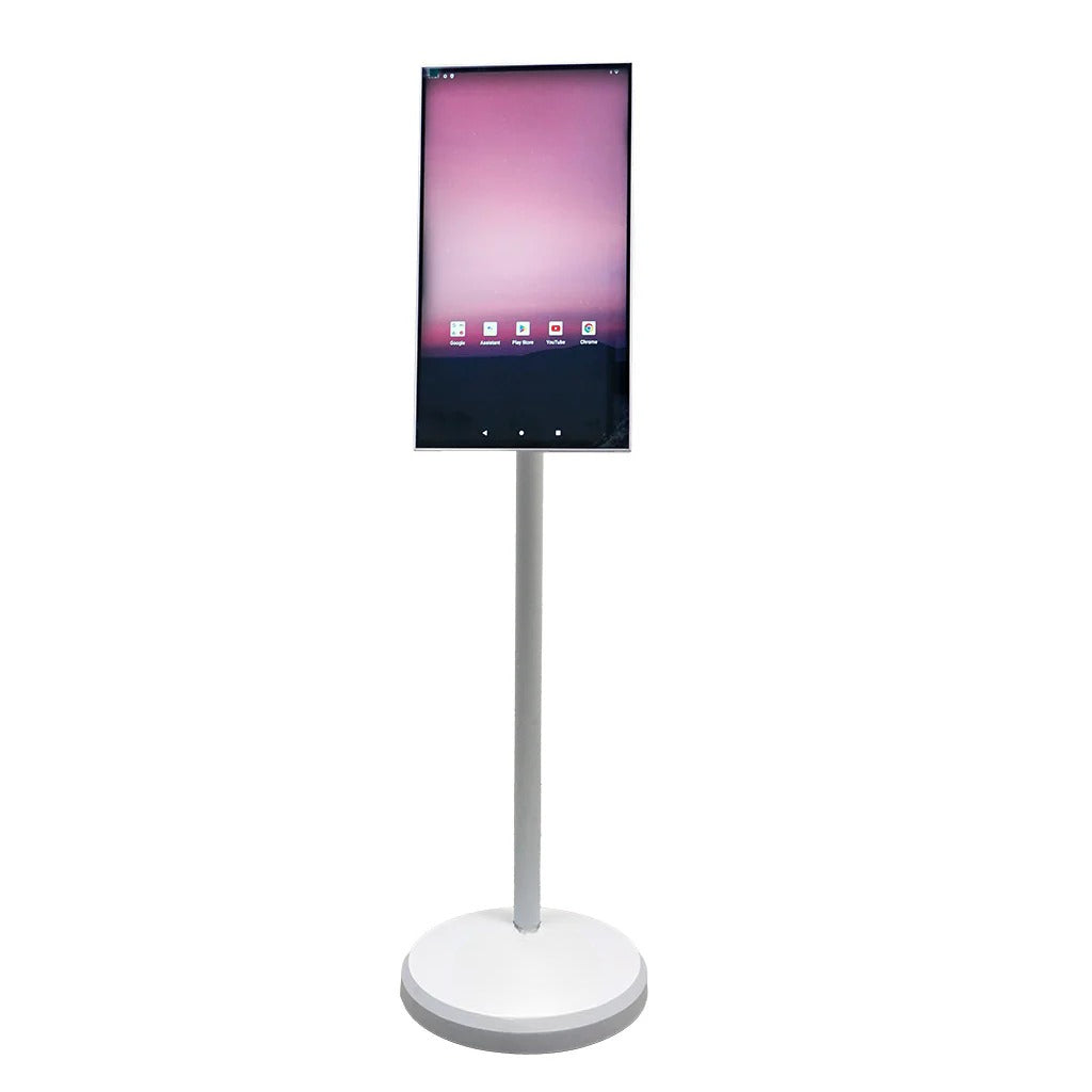 Tazeet D01 Smart Interactive Mobile Screen – 21.5" IPS Swivel Display, 1080x1920, Android 12, 6000mAh Battery