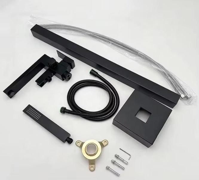 Freestanding Bathtub Faucet – Single Handle, 360° Swivel Spout & Hand Shower - product image 10