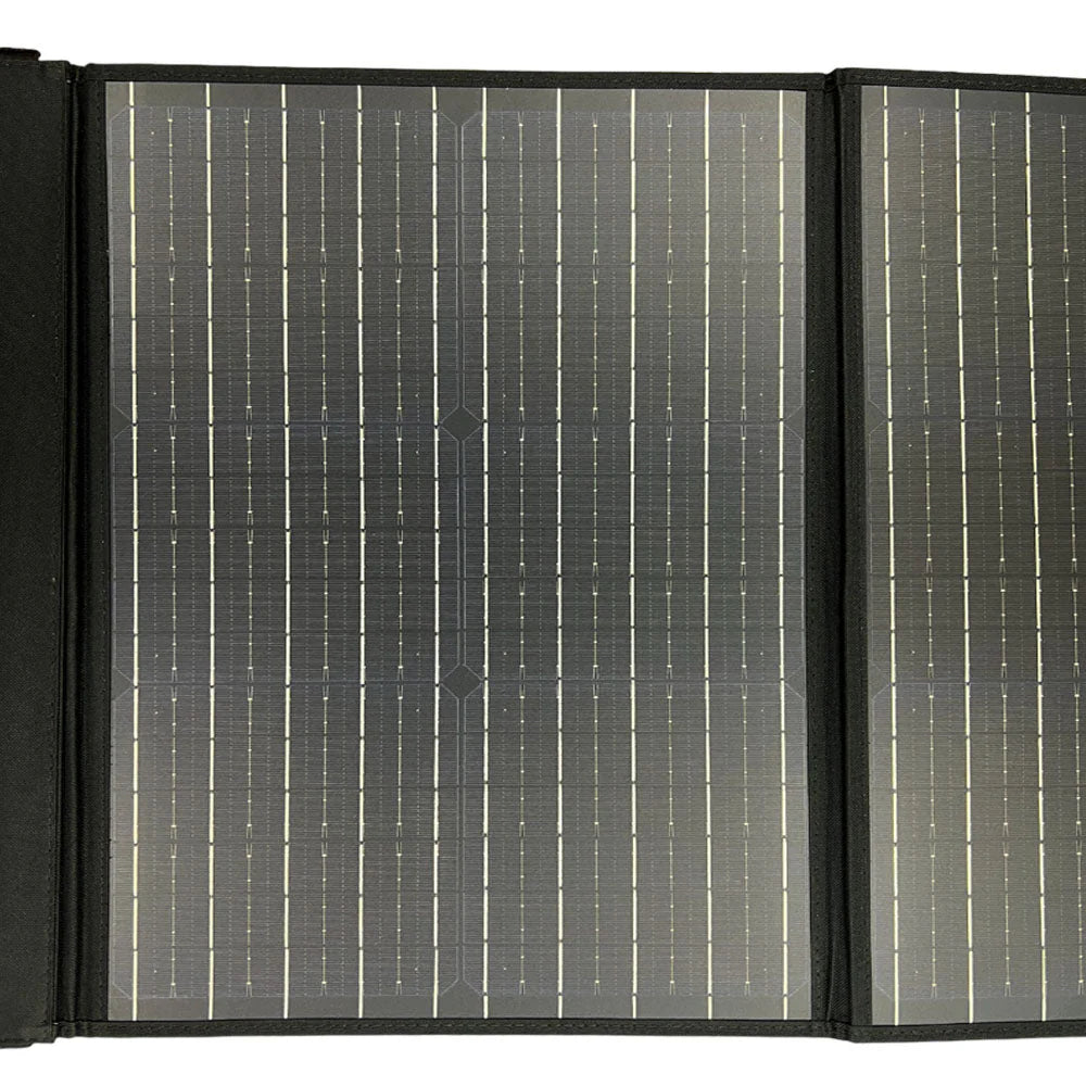 Tazeet 120W Foldable Solar Panel – Portable Solar Charging Kit for Camping & Outdoor Power