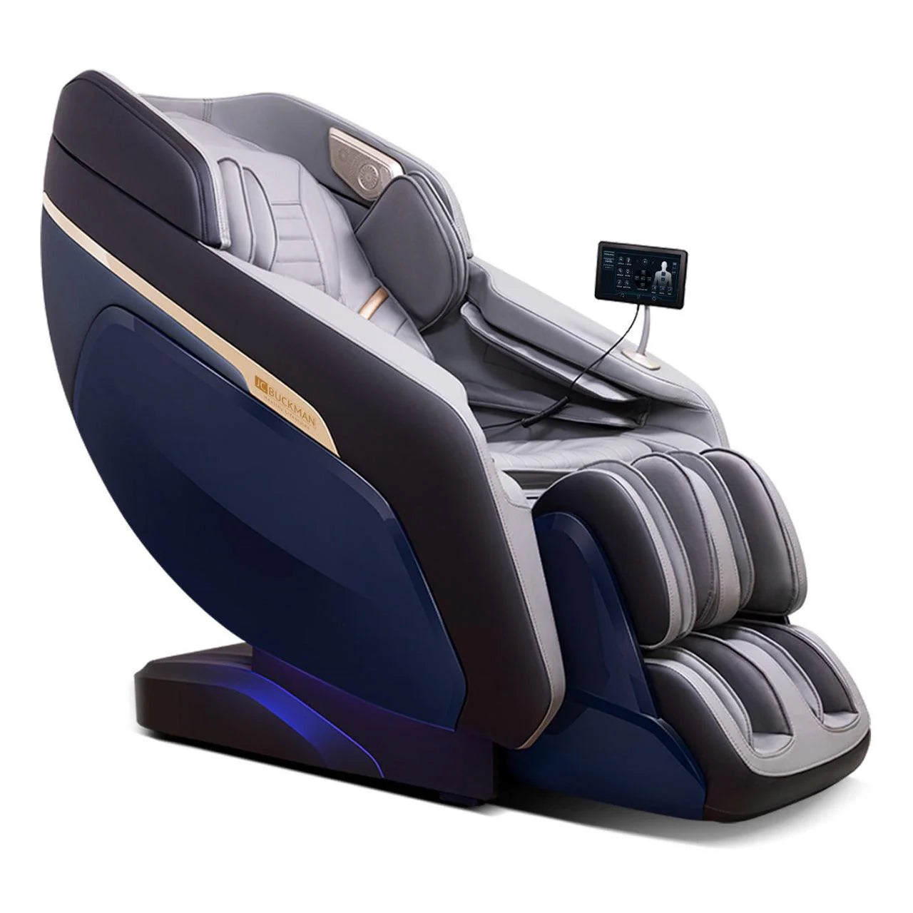JC Buckman ElateUs 4D Massage Chair with Free V Jog Treadmill – Full Body Airbags Massage, Zero Gravity Recliner, LED Control, Bluetooth Speakers - Tazeet.com