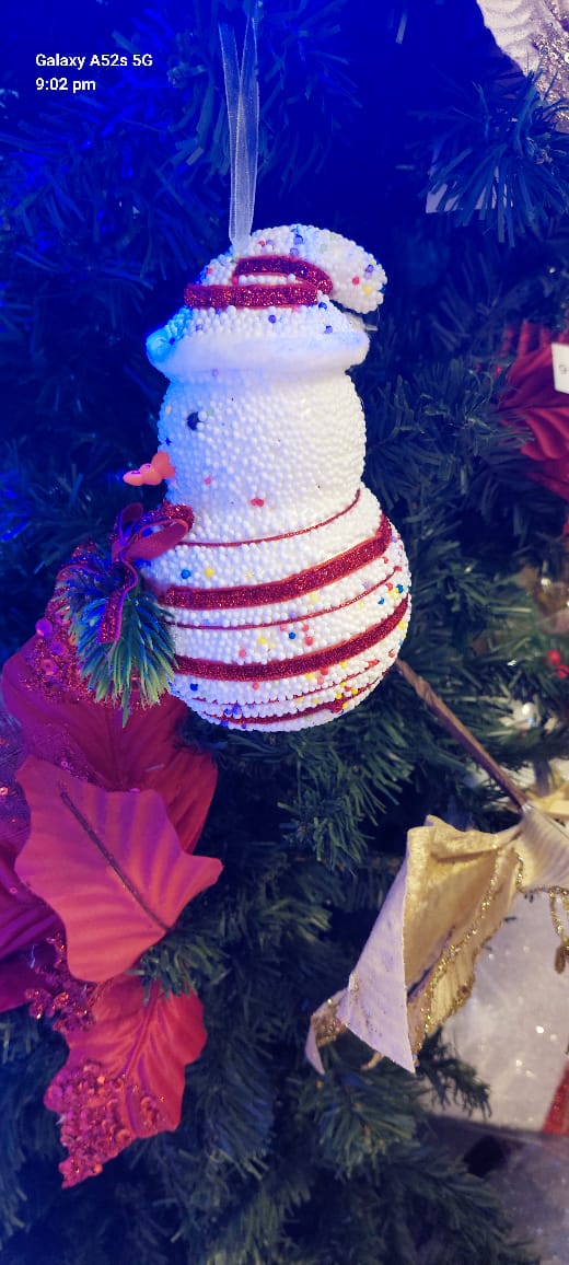 Cute Candy Canes Christmas Balls – 2024 Christmas Tree Hanging Ornaments for Home Decor & Navidad Gifts - Tazeet.com