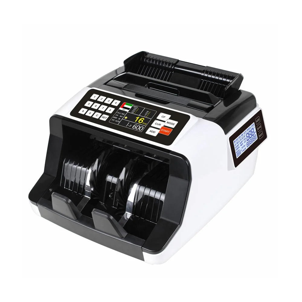 Currency Counter Model AL-7200 with Dual LCD Display and Advanced Detection - Tazeet.com