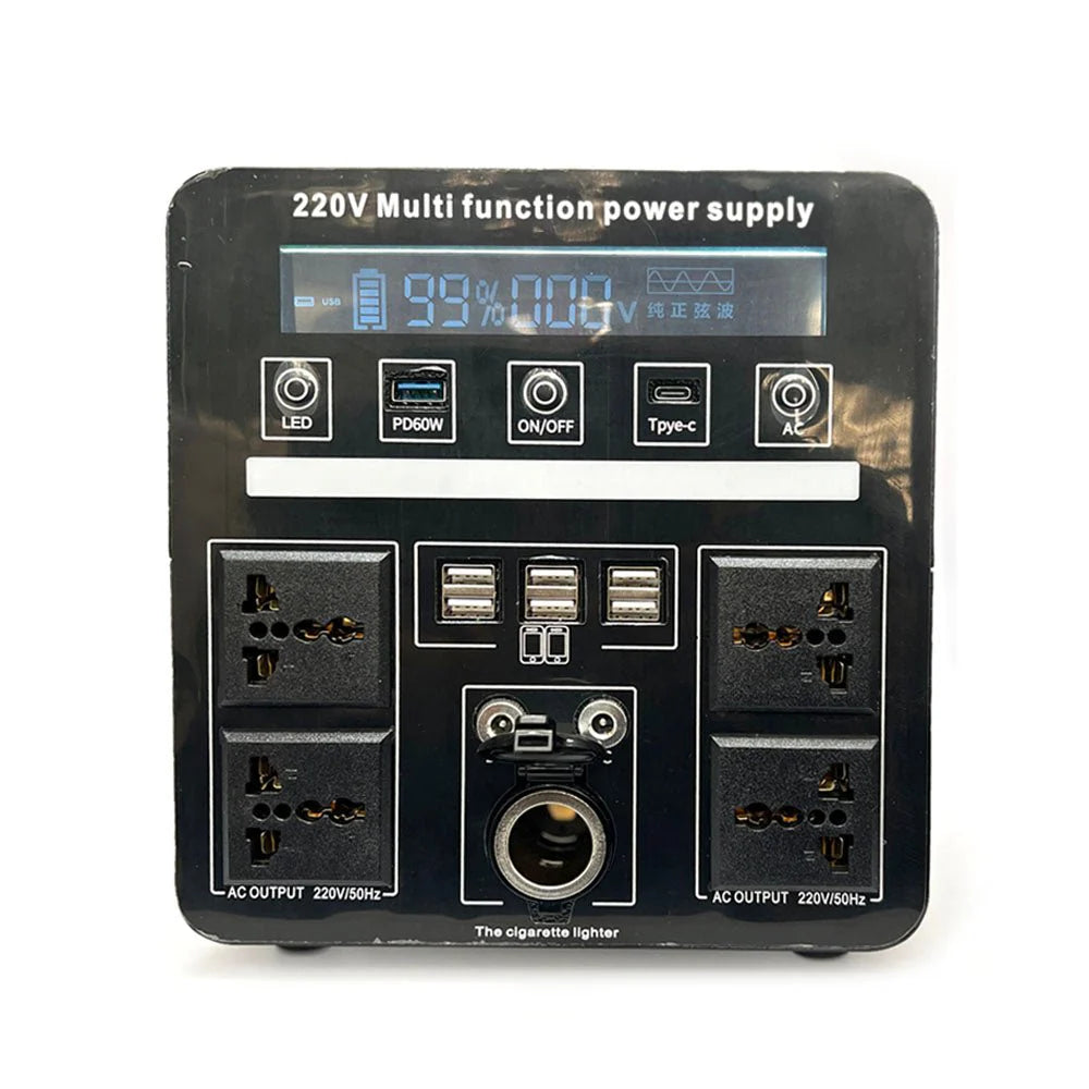 High-Capacity Portable Power Station MP7-1200W – 1200W Output with 720Wh Battery, Multiple Charging Ports