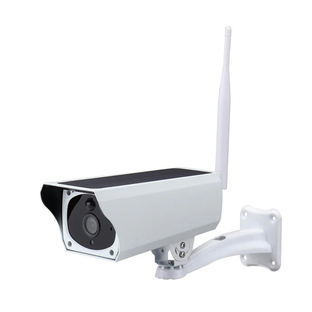 NIP Solar Camera | 2MP, 1080P, Wi-Fi, IR Night Vision, Two-Way Audio, IP67 Waterproof - Tazeet.com