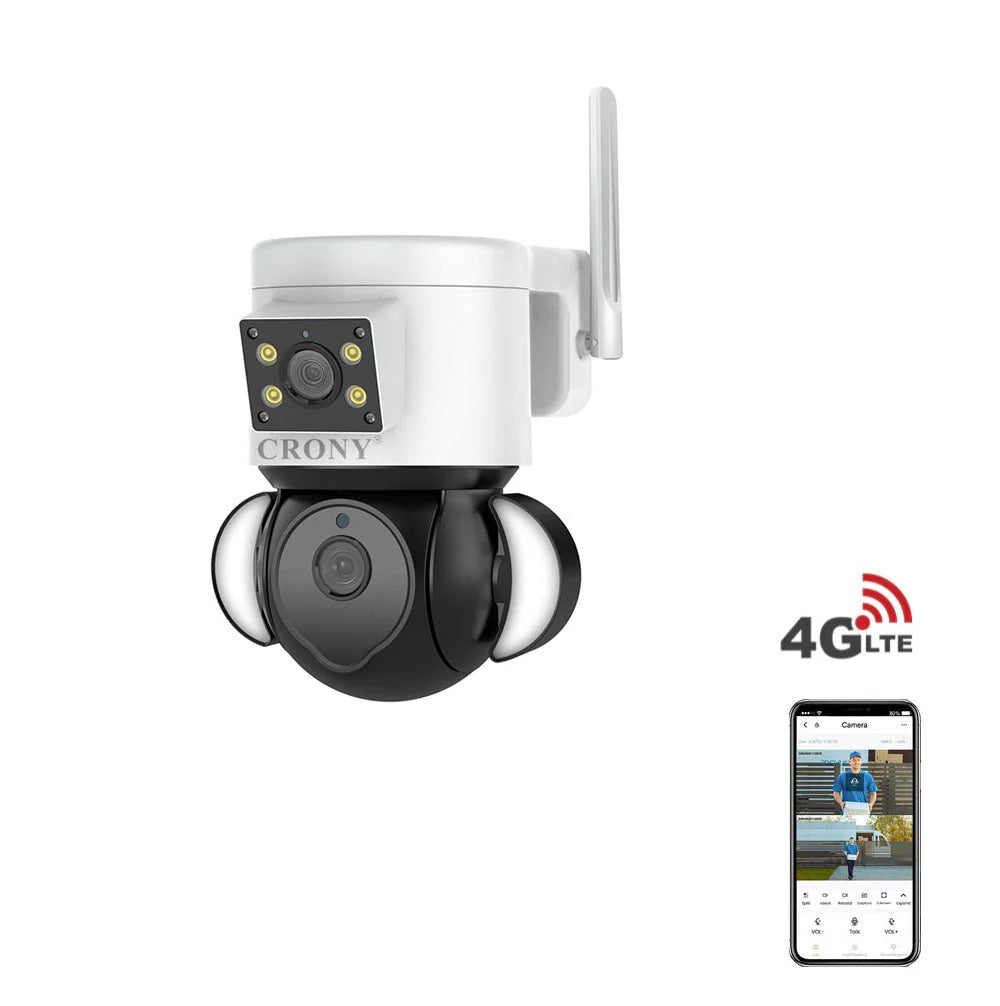 ST-430 Triple Lens Wireless Camera | 10MP, 2592x2048 Resolution, 10x Optical Zoom, Motion Tracking - Tazeet.com