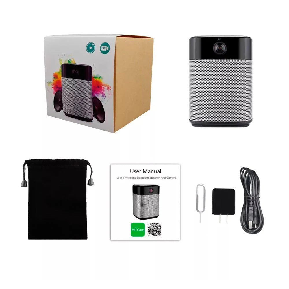 Keeper HD | 1080P Mini Wi-Fi IP Camera with Bluetooth Speaker & Night Vision - Tazeet.com