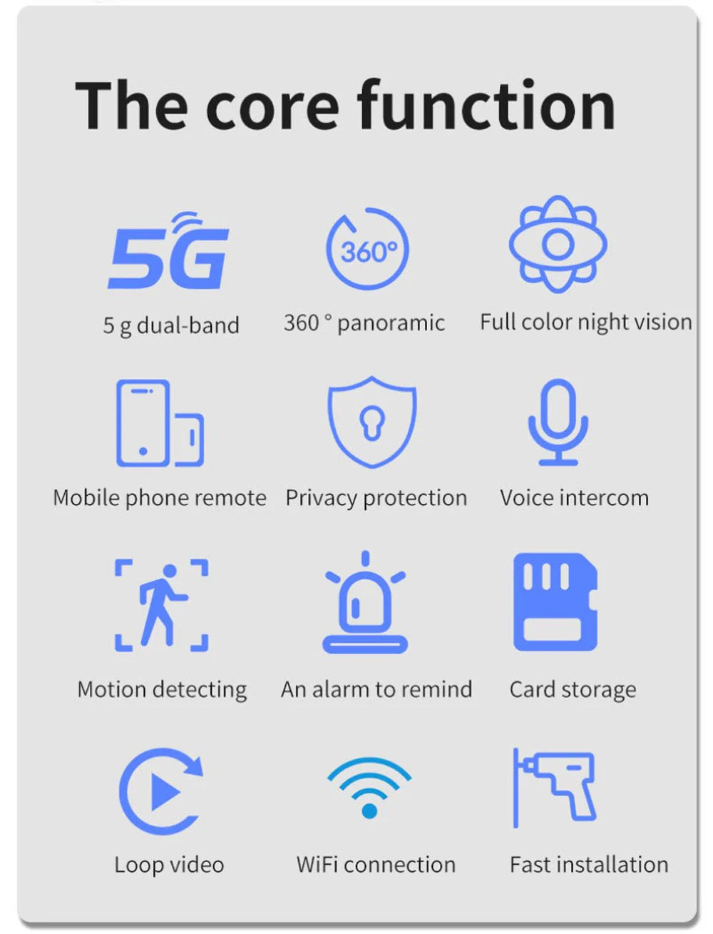 PTZ Wireless Bulb Camera TC76 | 2MP | 720P HD | 275° Pan & 95° Tilt | IR Night Vision | Motion Detection | Two-way Audio | Wi-Fi | Waterproof | App Connectivity - Tazeet.com