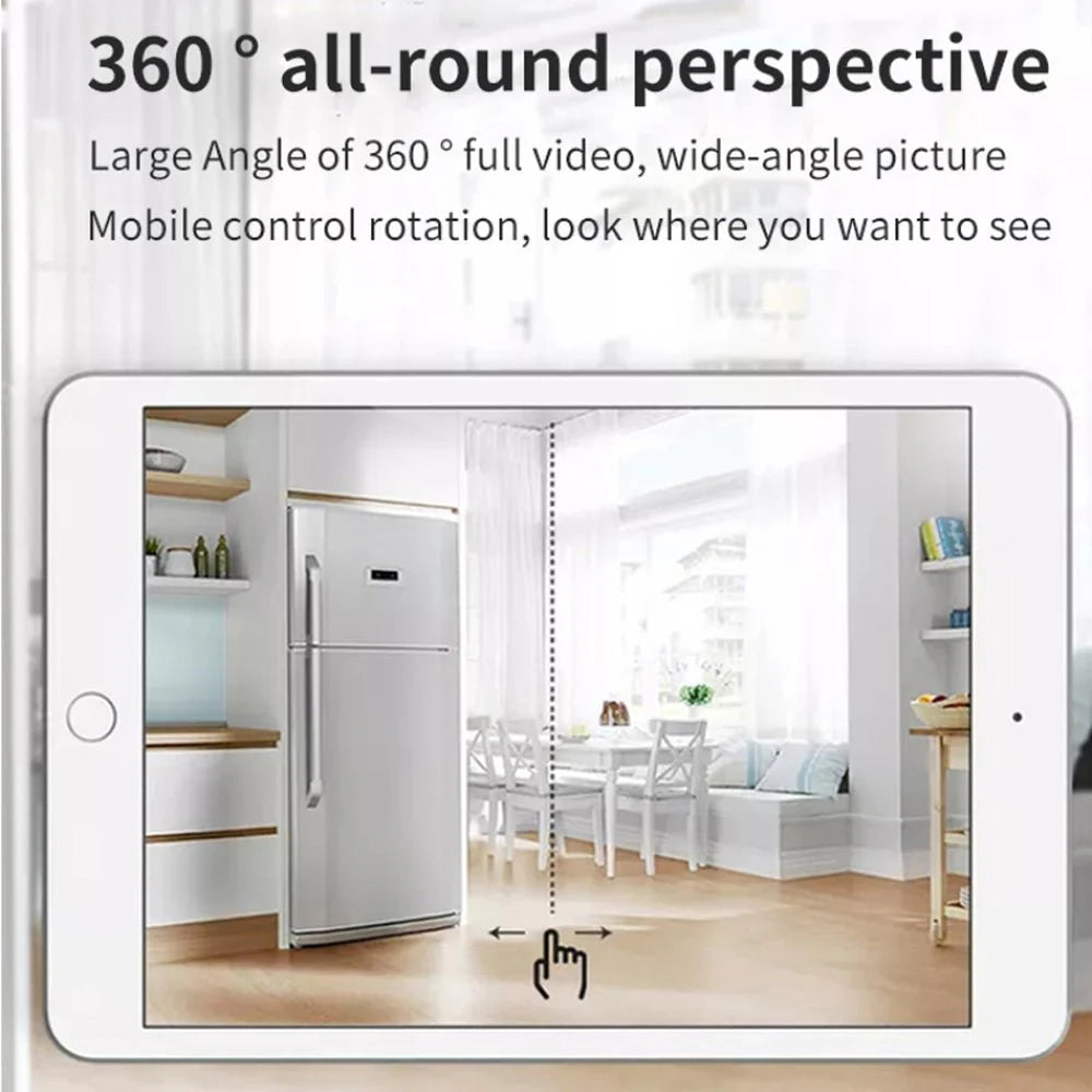 PTZ Wireless Bulb Camera TC76 | 2MP | 720P HD | 275° Pan & 95° Tilt | IR Night Vision | Motion Detection | Two-way Audio | Wi-Fi | Waterproof | App Connectivity - Tazeet.com