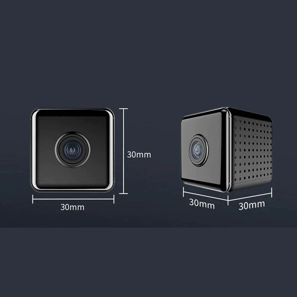 Mini Wireless Camera W10 | 1080P Wi-Fi Compact Security Cam with Night Vision & Motion Detection - Tazeet.com