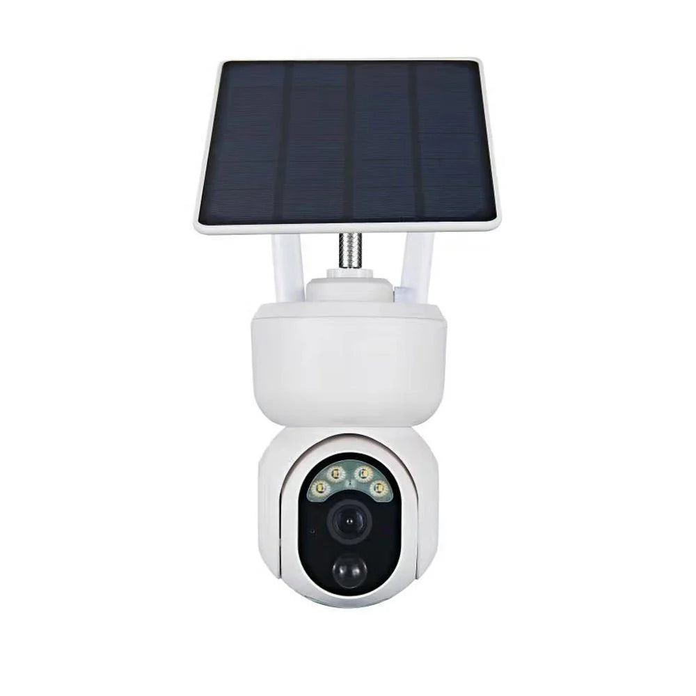 Solar PTZ Wireless Camera RBX-S30 | 2MP, 360° PTZ, Full-Color Night Vision, IP65 Waterproof - Tazeet.com