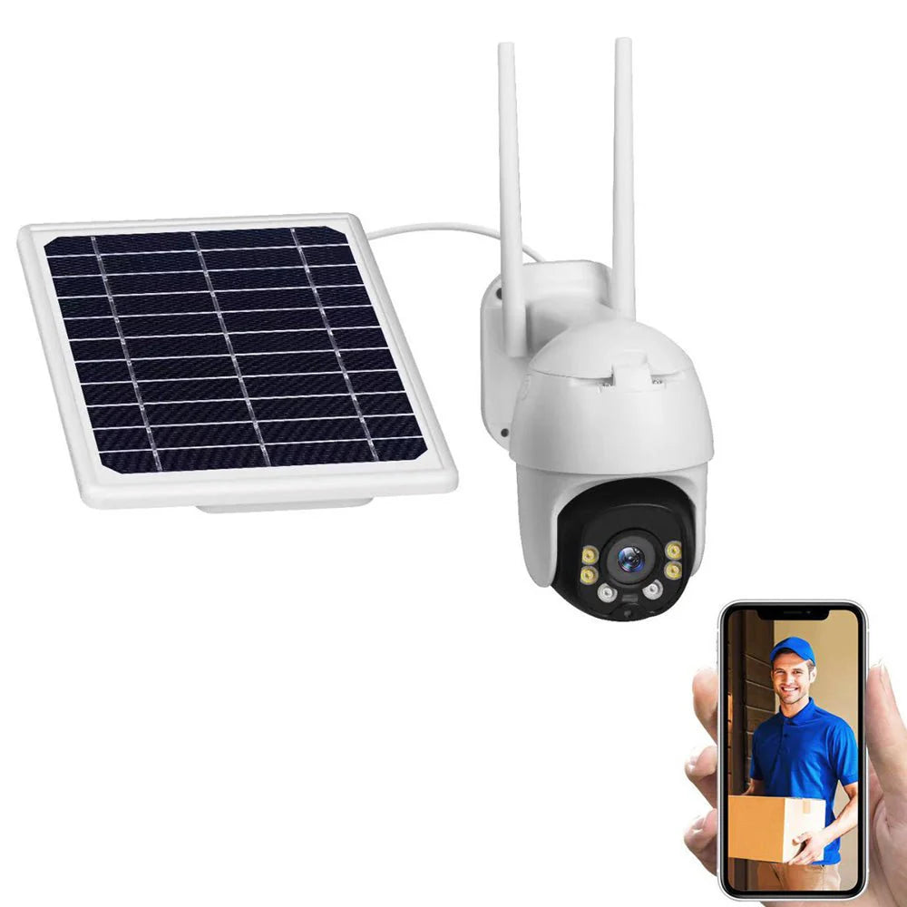 Crony YN90 Pro 4G Solar Security Camera | 1080P Outdoor Wireless PTZ Surveillance - Tazeet.com