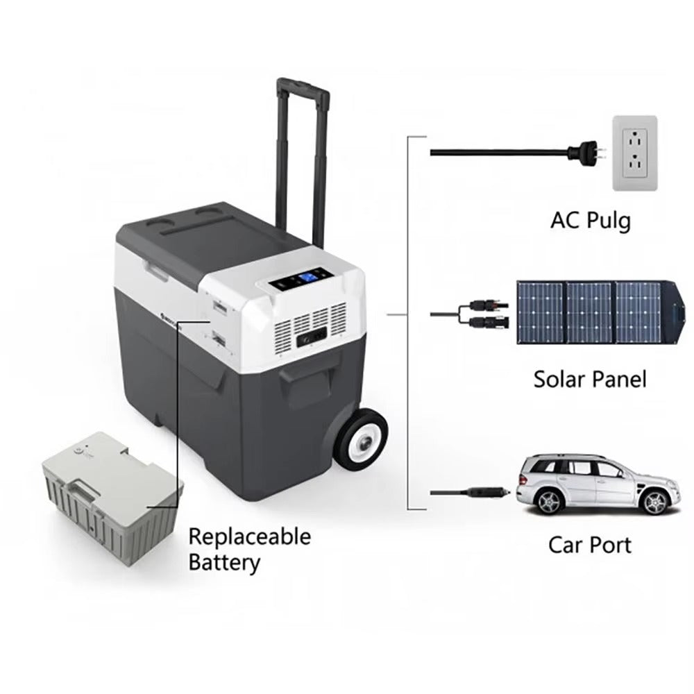 Portable Car Refrigerator with Lithium Battery 30L 40L 50L - product image 9