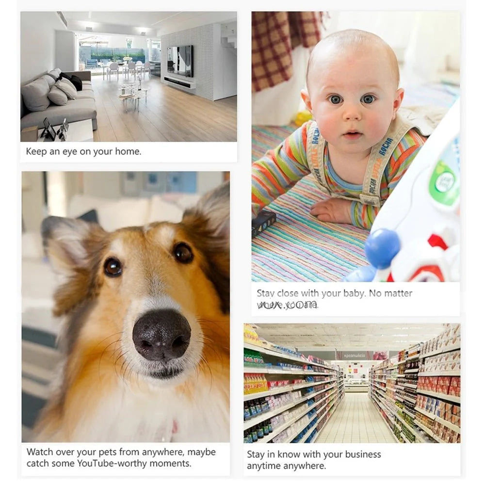 20MP Wireless Camera NIP-19HS | 1080P Resolution | Ethernet Connectivity | IR Night Vision | Two-Way Audio | App Control - Tazeet.com