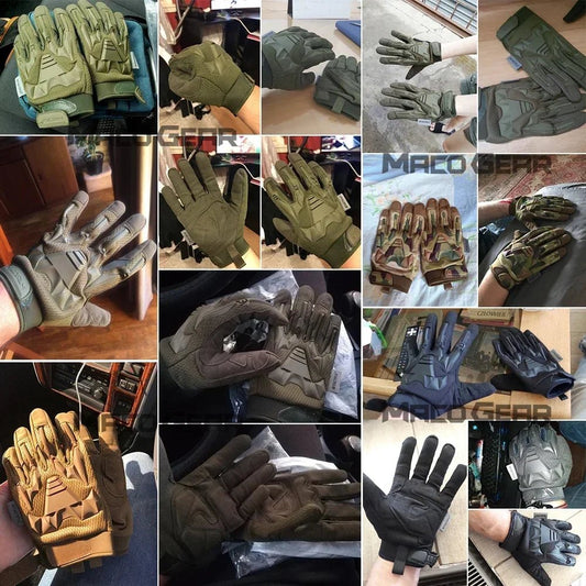 Tazeet Tactical Military Glove Combat Airsoft Bicycle Outdoor Hiking Shooting Paintball Hunting Full Finger Gloves - Tazeet.com