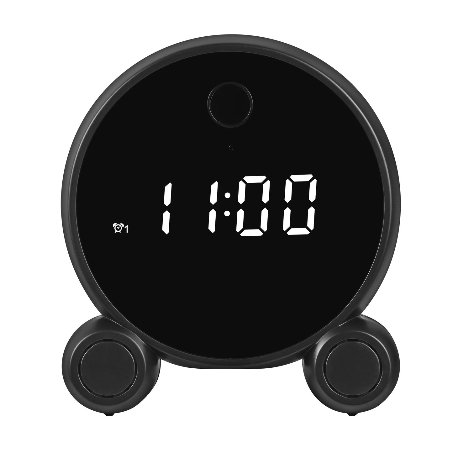 Table Clock with Wireless Camera Model X7-1080P, 1080P Resolution, Night Vision, Motion Detection, App Connectivity, USB Type-C Charging - Tazeet.com