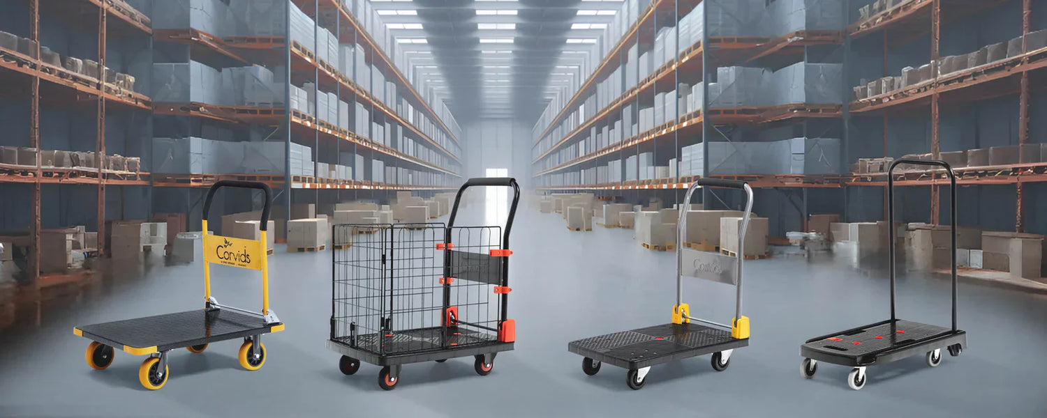 Heavy Duty Platform Trolleys &amp; Foldable Hand Trucks in the UAE