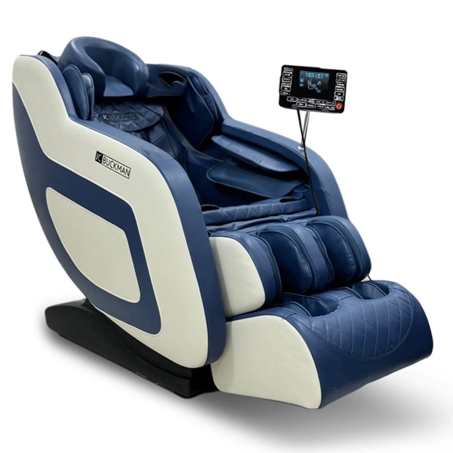 JC BUCKMAN IndulgeUs Full Body Massage Chair – Zero Gravity, Heat Therapy, Bluetooth, Airbag & Foot Roller Massage