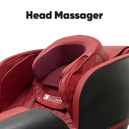 JC BUCKMAN IndulgeUs Full Body Massage Chair – Zero Gravity, Heat Therapy, Bluetooth, Airbag & Foot Roller Massage