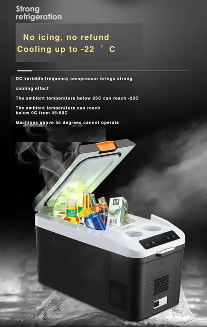 16L Car Refrigerator Portable Car Cooler Box and Fridge Freezer - Tazeet.com