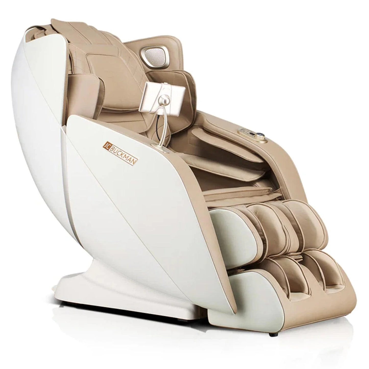 JC Buckman ReviveUs 3D Full Body Massage Chair – L-Shaped Track, Zero Gravity, Back Heat Therapy, Foot Massage, Bluetooth & AI Voice Control