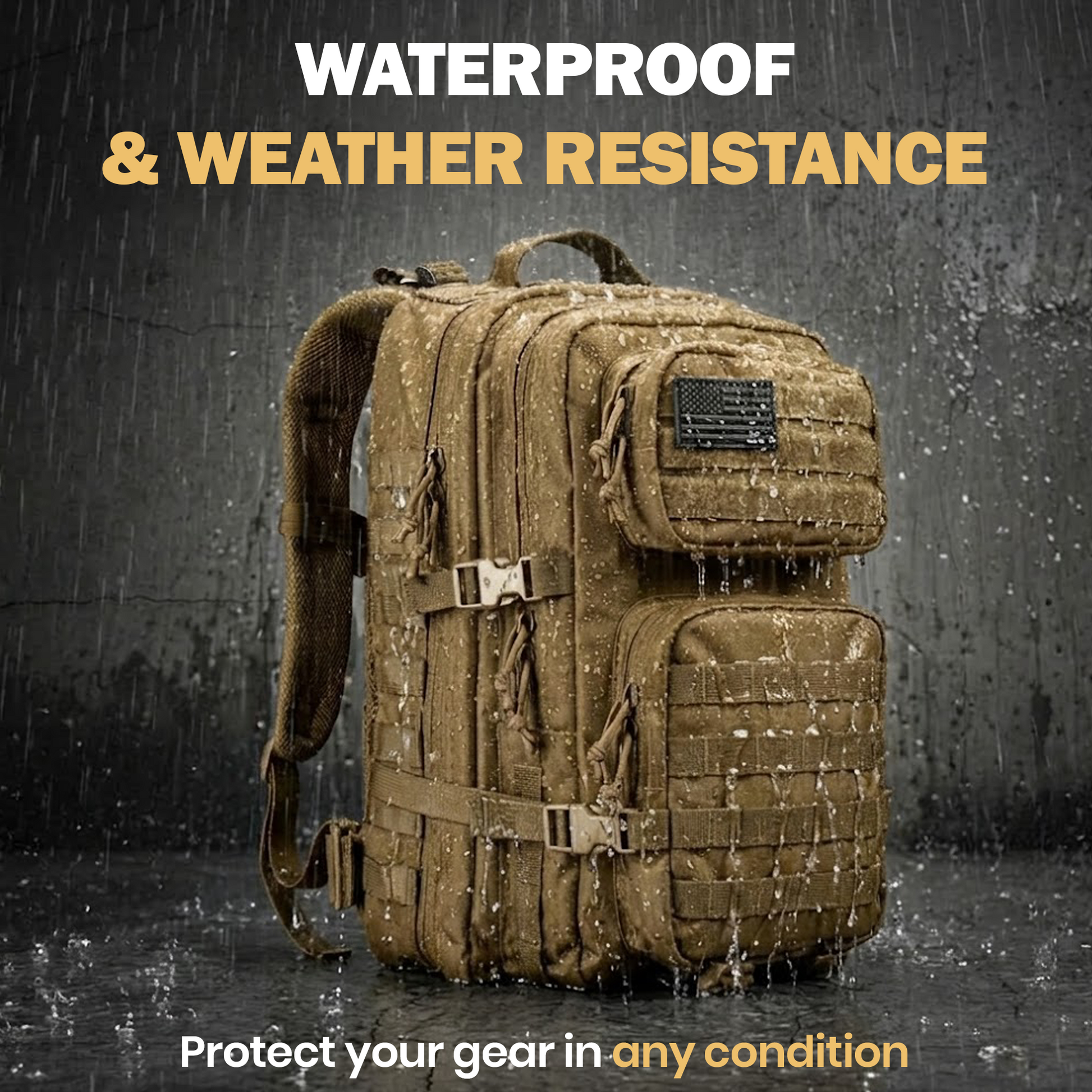 40L Outdoor Hiking Backpack – Waterproof MOLLE Travel & Camping Bag - image 13