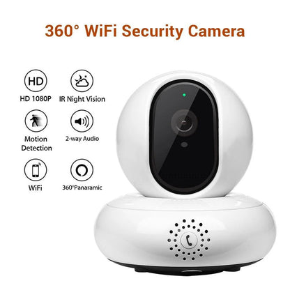 PTZ Wireless Camera EC67-R11 | 2MP | 1080P | Motion Detection | IR Night Vision | App Connectivity - Tazeet.com
