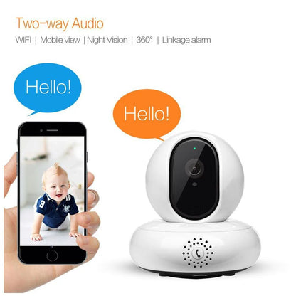 PTZ Wireless Camera EC67-R11 | 2MP | 1080P | Motion Detection | IR Night Vision | App Connectivity - Tazeet.com