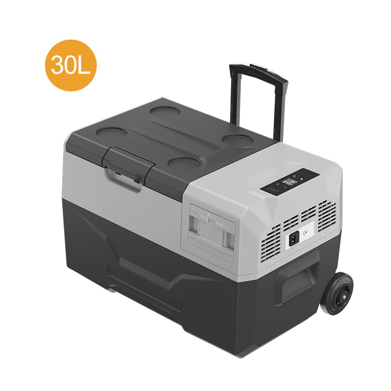 50L Camping Electric Cooler - Portable Compressor Fridge Freezer for Camping, Picnic, Fishing - Tazeet.com