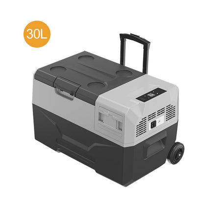 50L Camping Electric Cooler - Portable Compressor Fridge Freezer for Camping, Picnic, Fishing - Tazeet.com