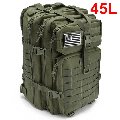 50L Large Capacity Man Army Tactical Backpacks Bag - Tazeet.com