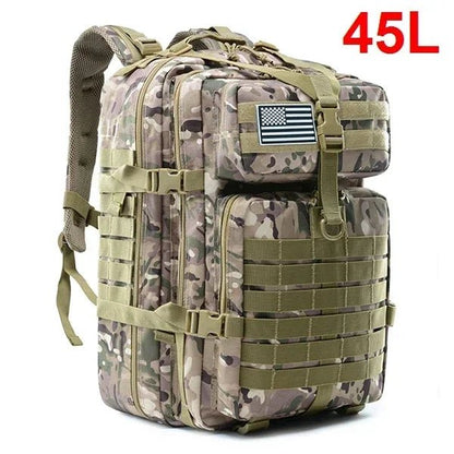 50L Large Capacity Man Army Tactical Backpacks Bag - Tazeet.com