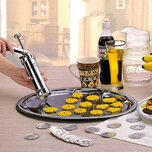 Tazeet Biscuit Cookie Maker Press Machine – Versatile Pastry Decorating Gun for Noodles, Snacks, and Cake Decorating