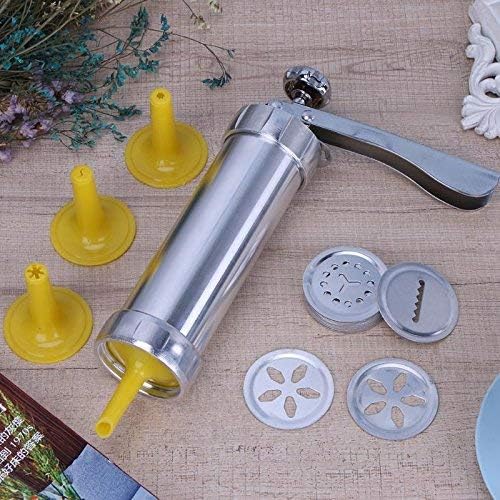 Tazeet Biscuit Cookie Maker Press Machine – Versatile Pastry Decorating Gun for Noodles, Snacks, and Cake Decorating