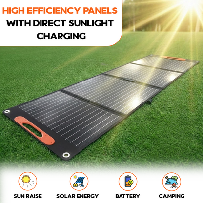 200W Portable Foldable Solar Panel – Solar Charger for Camping & Off-Grid Use - image 7