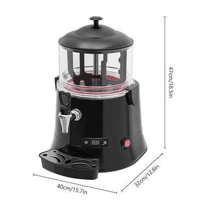 5L & 10L Digital Hot Chocolate Machine Maker with Temperature Control, Commercial Beverage Warmer for Coffee, Milk Tea, and Chocolate, Stainless Steel & Easy to Clean – Perfect for UAE Hotels, Cafes, and Restaurants