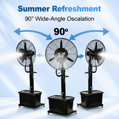 Industrial Misting Fan 26-30in - Outdoor Water Mist Cooling Fan for Patio & Warehouse - product image 4
