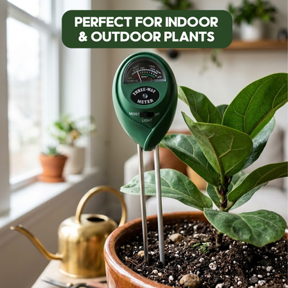 3-in-1 Soil Moisture Meter pH Light Tester - product image 4